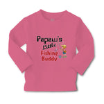 Baby Clothes Papaw's Little Fishing Buddy Grandpa Grandfather Dad Father's Day - Cute Rascals
