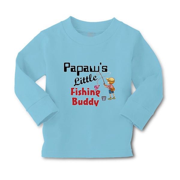 Baby Clothes Papaw's Little Fishing Buddy Grandpa Grandfather Dad Father's Day - Cute Rascals