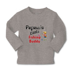 Baby Clothes Papaw's Little Fishing Buddy Grandpa Grandfather Dad Father's Day - Cute Rascals