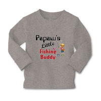 Baby Clothes Papaw's Little Fishing Buddy Grandpa Grandfather Dad Father's Day - Cute Rascals
