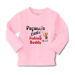 Baby Clothes Papaw's Little Fishing Buddy Grandpa Grandfather Dad Father's Day - Cute Rascals