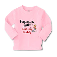 Baby Clothes Papaw's Little Fishing Buddy Grandpa Grandfather Dad Father's Day - Cute Rascals
