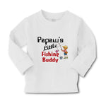 Baby Clothes Papaw's Little Fishing Buddy Grandpa Grandfather Dad Father's Day - Cute Rascals