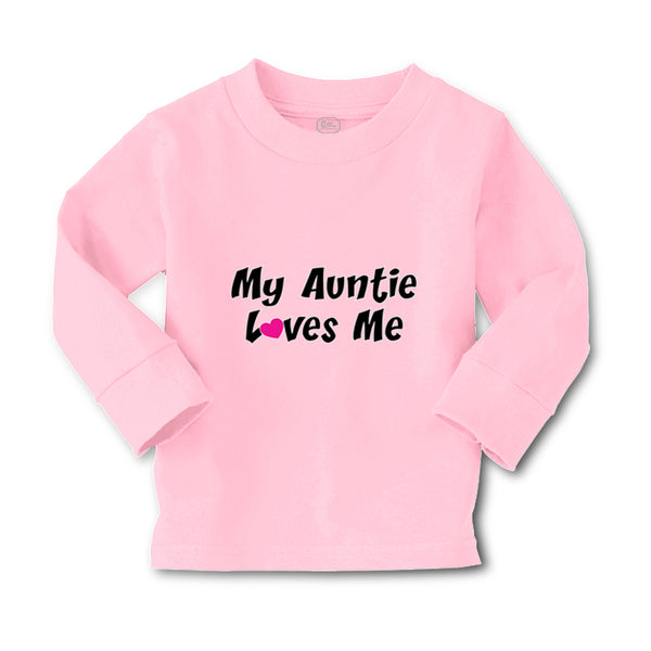 Baby Clothes My Auntie Loves Me Aunt Funny Style F Boy & Girl Clothes Cotton - Cute Rascals