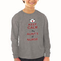 Baby Clothes Keep Calm My Aunt Is A Nurse Boy & Girl Clothes Cotton