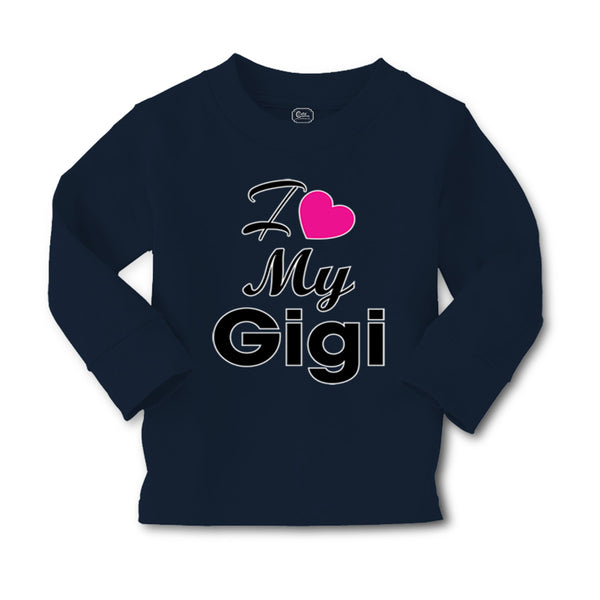 Baby Clothes I Love My Gigi Grandmother Grandma Boy & Girl Clothes Cotton - Cute Rascals