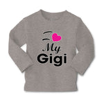 Baby Clothes I Love My Gigi Grandmother Grandma Boy & Girl Clothes Cotton - Cute Rascals