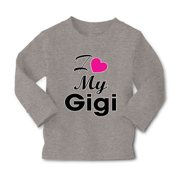 Baby Clothes I Love My Gigi Grandmother Grandma Boy & Girl Clothes Cotton - Cute Rascals