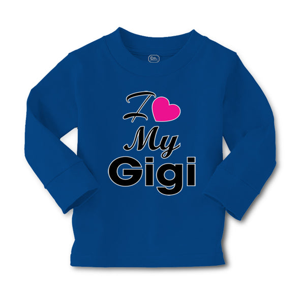 Baby Clothes I Love My Gigi Grandmother Grandma Boy & Girl Clothes Cotton - Cute Rascals