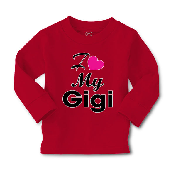 Baby Clothes I Love My Gigi Grandmother Grandma Boy & Girl Clothes Cotton - Cute Rascals