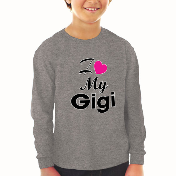 Baby Clothes I Love My Gigi Grandmother Grandma Boy & Girl Clothes Cotton - Cute Rascals