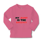 Baby Clothes My Aunt Is The Shiznit Auntie Funny Style F Boy & Girl Clothes - Cute Rascals