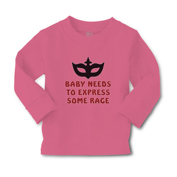 Baby Clothes Baby Needs to Express Some Rage Boy & Girl Clothes Cotton