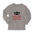 Baby Clothes Baby Needs to Express Some Rage Boy & Girl Clothes Cotton
