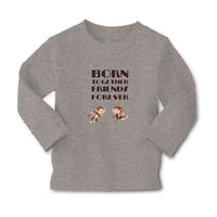 Baby Clothes Born Together Friends Forever Boy & Girl Clothes Cotton - Cute Rascals