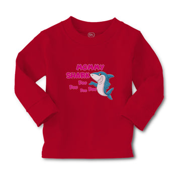 Baby Clothes Mommy Shark Doo Doo Doo Doo Boy & Girl Clothes Cotton
