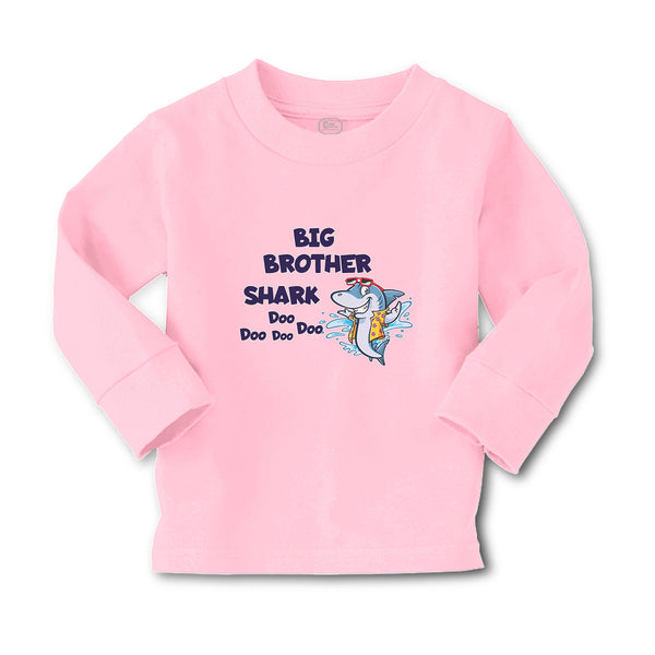 Baby Clothes Big Brother Shark Doo Doo Doo Doo Boy & Girl Clothes Cotton - Cute Rascals