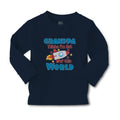 Baby Clothes Grandpa Thinks I'M out of This World Boy & Girl Clothes Cotton