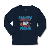 Baby Clothes Grandpa Thinks I'M out of This World Boy & Girl Clothes Cotton - Cute Rascals