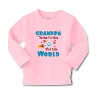 Baby Clothes Grandpa Thinks I'M out of This World Boy & Girl Clothes Cotton - Cute Rascals