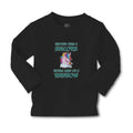 Baby Clothes Happeir than A Unicorn Eating Cake on A Rainbow Boy & Girl Clothes
