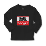 Baby Clothes Hello My Middle Name Is Danger Boy & Girl Clothes Cotton - Cute Rascals