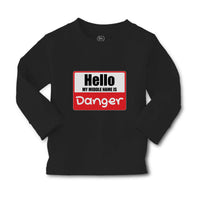 Baby Clothes Hello My Middle Name Is Danger Boy & Girl Clothes Cotton - Cute Rascals