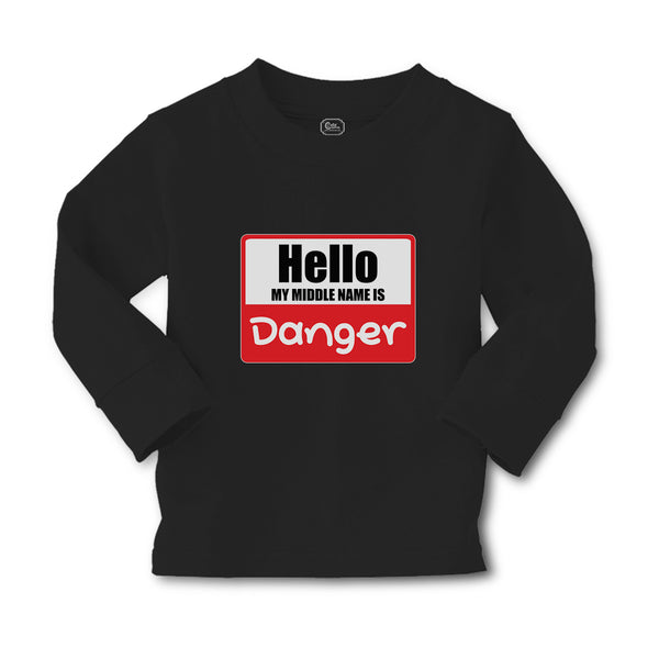 Baby Clothes Hello My Middle Name Is Danger Boy & Girl Clothes Cotton - Cute Rascals