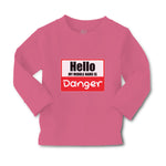 Baby Clothes Hello My Middle Name Is Danger Boy & Girl Clothes Cotton - Cute Rascals