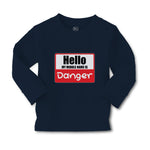 Baby Clothes Hello My Middle Name Is Danger Boy & Girl Clothes Cotton - Cute Rascals
