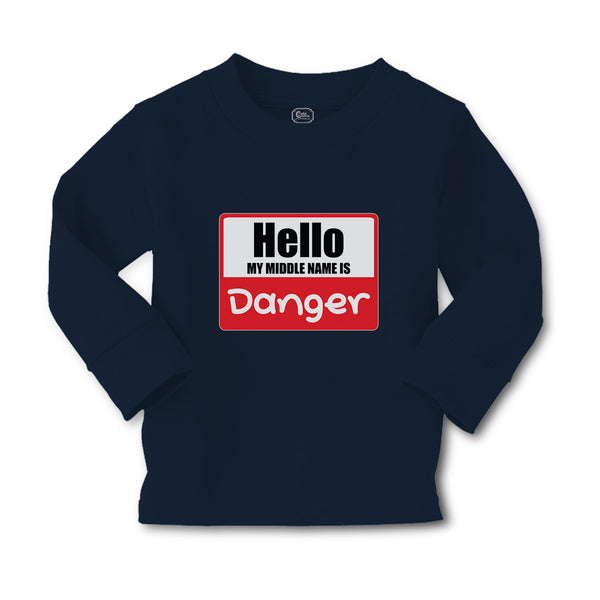 Baby Clothes Hello My Middle Name Is Danger Boy & Girl Clothes Cotton - Cute Rascals