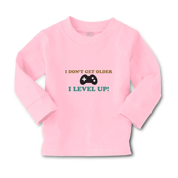 Baby Clothes I Don'T Get Older I Level Up! Boy & Girl Clothes Cotton - Cute Rascals