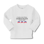 Baby Clothes I Only Cry When Democrats Hold Me! Boy & Girl Clothes Cotton - Cute Rascals