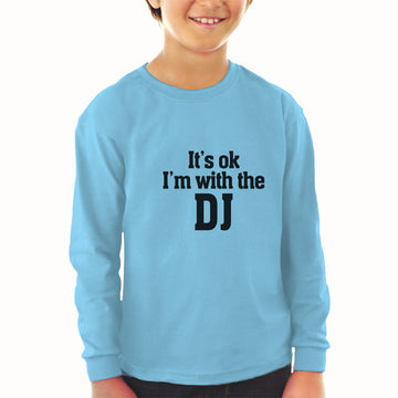 Baby Clothes It's Ok I'M with The Dj Boy & Girl Clothes Cotton