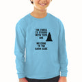 Baby Clothes The Force Is Strong with This 1 Welcome to The Dark Side Cotton