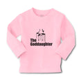 Baby Clothes The Godgaughter with Cross on Hand Holding Boy & Girl Clothes
