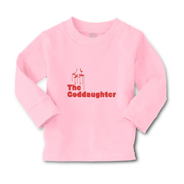 Baby Clothes The Godgaughter with Red Cross on Hand Holding Boy & Girl Clothes