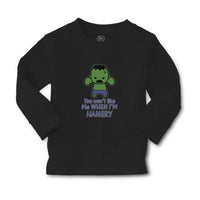 Baby Clothes You Won'T like Me When I'M Hangry Boy & Girl Clothes Cotton - Cute Rascals