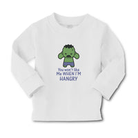 Baby Clothes You Won'T like Me When I'M Hangry Boy & Girl Clothes Cotton - Cute Rascals