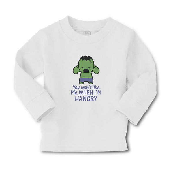 Baby Clothes You Won'T like Me When I'M Hangry Boy & Girl Clothes Cotton - Cute Rascals
