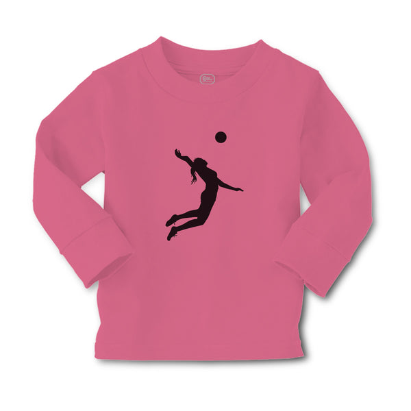 Baby Clothes Silhouette Girl Playing Throw Ball Boy & Girl Clothes Cotton - Cute Rascals