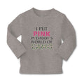 Baby Clothes I Put Pink in Daddy's World of Camo Boy & Girl Clothes Cotton
