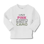 Baby Clothes I Put Pink in Daddy's World of Camo Boy & Girl Clothes Cotton - Cute Rascals