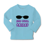 Baby Clothes The Dude Abides Funny Humor A Boy & Girl Clothes Cotton - Cute Rascals