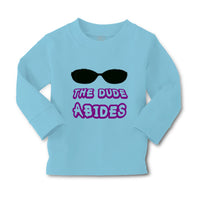 Baby Clothes The Dude Abides Funny Humor A Boy & Girl Clothes Cotton - Cute Rascals