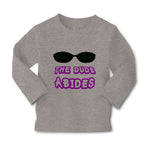 Baby Clothes The Dude Abides Funny Humor A Boy & Girl Clothes Cotton - Cute Rascals