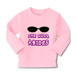 Baby Clothes The Dude Abides Funny Humor A Boy & Girl Clothes Cotton - Cute Rascals