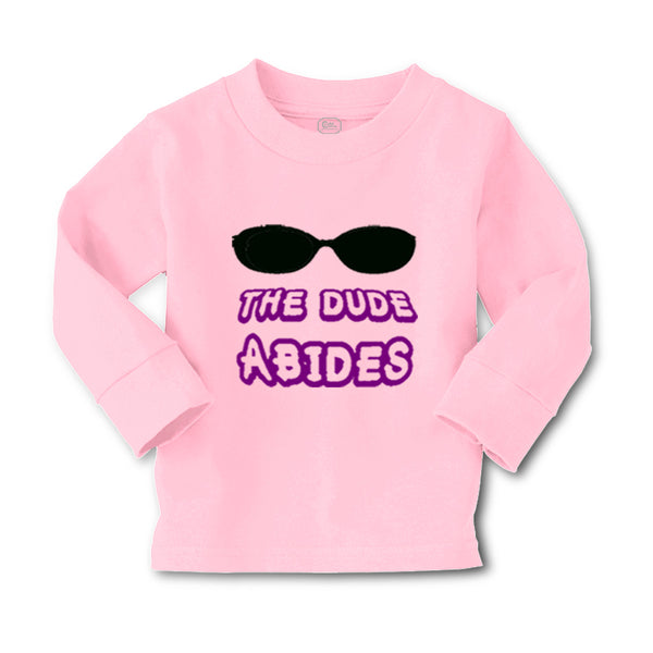 Baby Clothes The Dude Abides Funny Humor A Boy & Girl Clothes Cotton - Cute Rascals