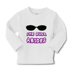 Baby Clothes The Dude Abides Funny Humor A Boy & Girl Clothes Cotton - Cute Rascals