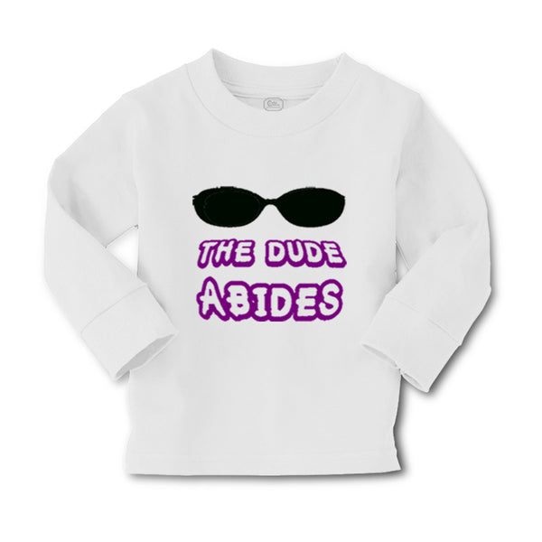 Baby Clothes The Dude Abides Funny Humor A Boy & Girl Clothes Cotton - Cute Rascals